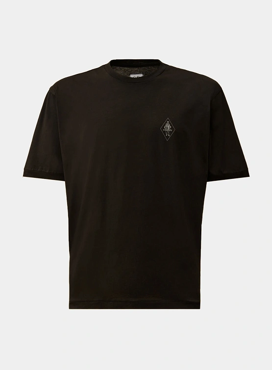 Футболка C.P. Company No Gravity Jersey Logo Black