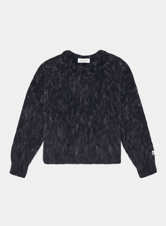 Джемпер Études Mohair Round Neck Navy