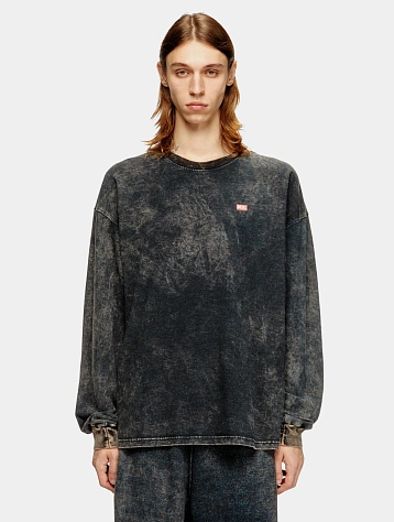 Лонгслив Diesel T-Box-LS-T3 Maglietta Black