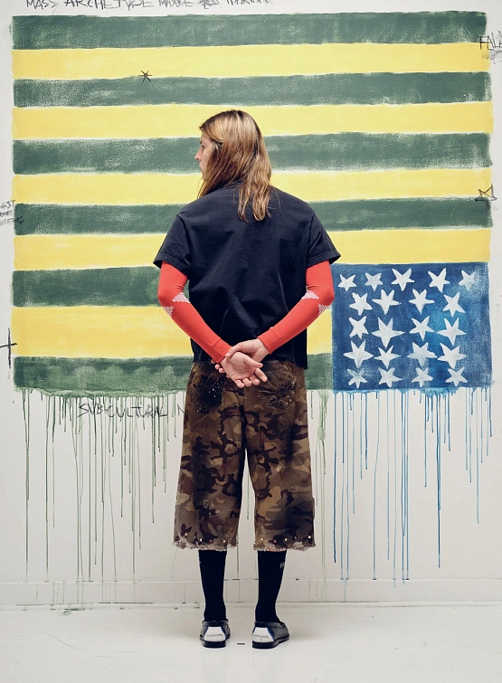 Лонгслив PIET F.C. Knitted Sleeve Vintage Black