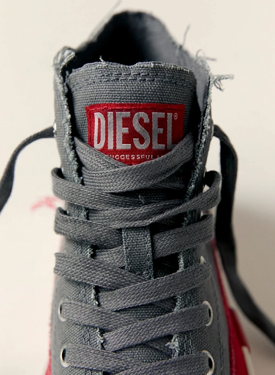 Кеды Diesel S-D-Verse Mid Grey/Red