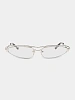 Очки THE ATTICO x Linda Farrow Norma Optical Silver