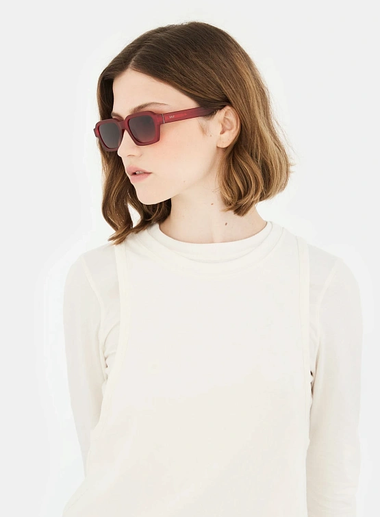 Очки RETROSUPERFUTURE Caro Matte Red Fade