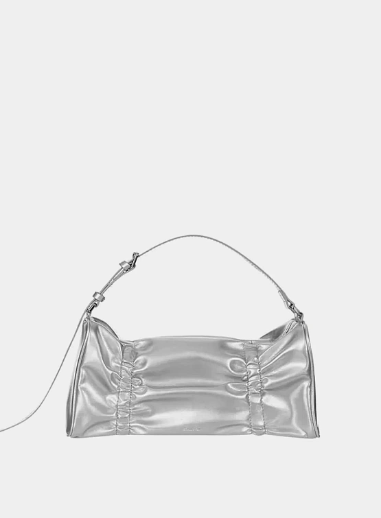 Женская сумка STAND OIL Pleats Silver
