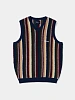 Жилет thisisneverthat Striped Knit Vest Navy