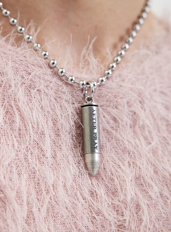 Подвеска AFTER PRAY Western Bullet Necklace Silver