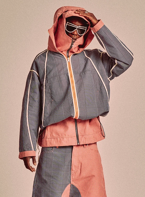 Ветровка-трансформер PDF Low Ride Jacket Blue Pink