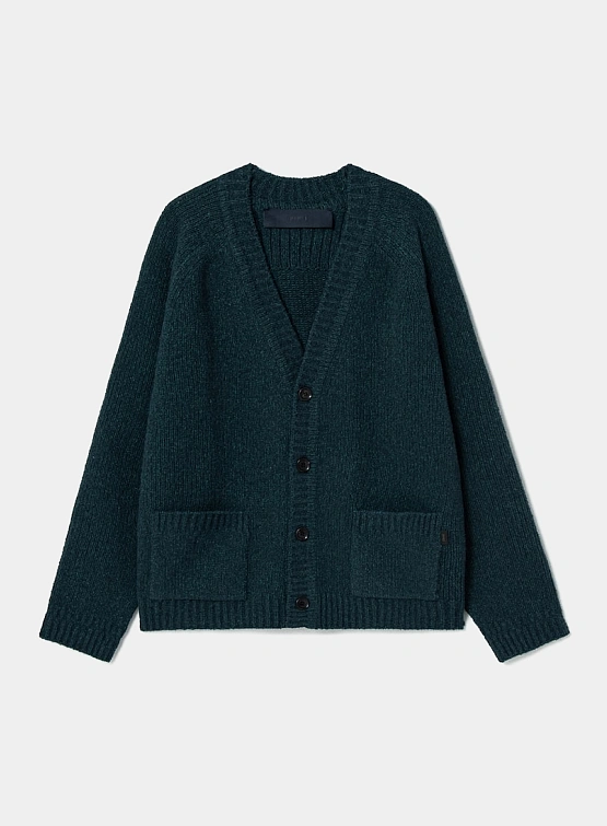 Кардиган JUUN.J Boucle Cardigan Khaki