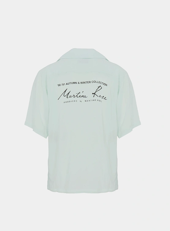 Рубашка Martine Rose Hawaiian Shirt Green