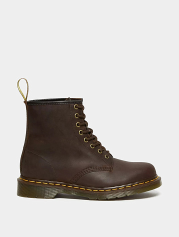 Женские ботинки Dr. Martens 1460 Crazy Horse Leather Lace Up Brown