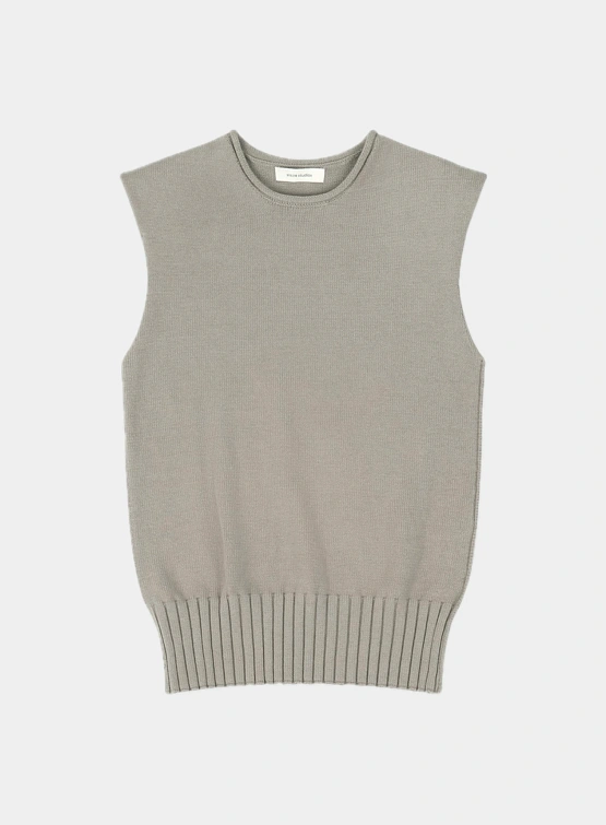 Жилет entire studios Burns Knit Middle Grey