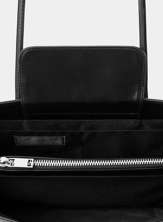 Женская сумка STAND OIL Square Low Black