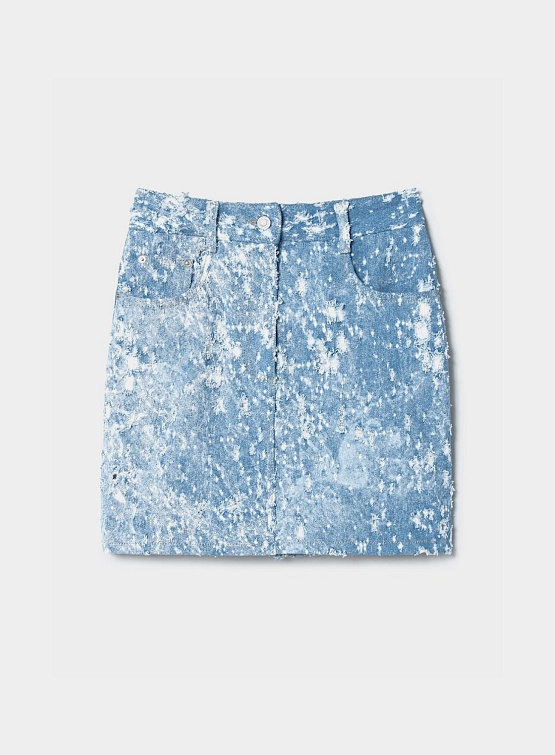 Женская юбка JUUN.J Bullet Denim Mini Skirt Sky Blue