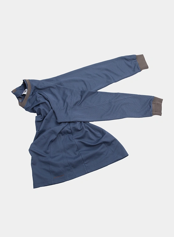 Лонгслив SAN SAN GEAR Placket L/S Spruce Blue