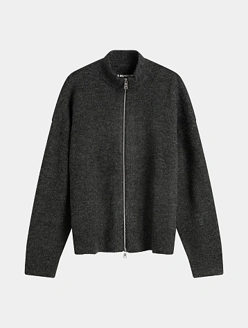 Кардиган MKI MIYUKI ZOKU Mohair Blend Knit Track Charcoal