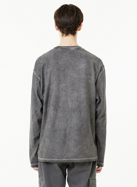 Лонгслив LMC Overdyed Fn Long Slv Tee Black