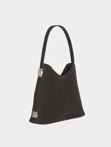 Сумка OSOI Egg Hobo Suede Mocha