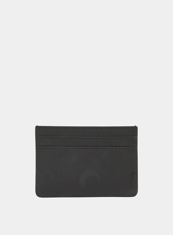 Кошелек Marine Serre Moon Canvas Cardholder Black