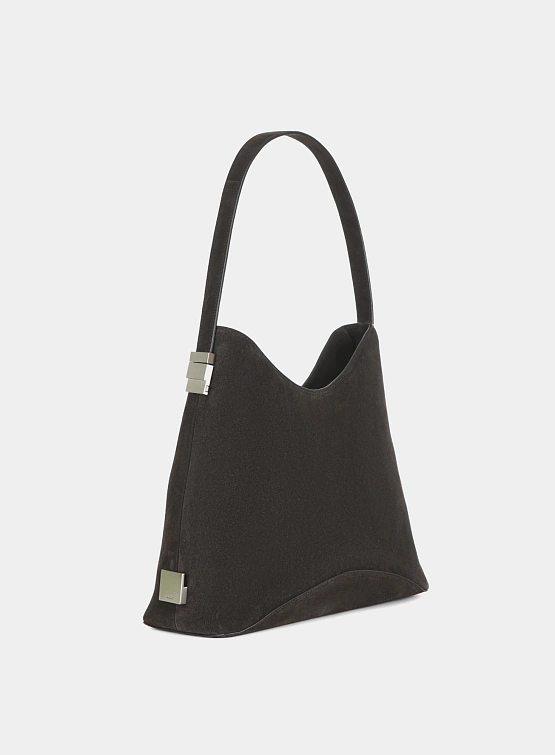 Сумка OSOI Egg Hobo Suede Mocha