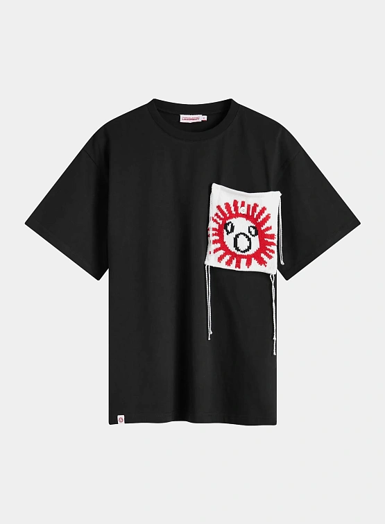 Футболка Charles Jeffrey Loverboy Patch Tee Black