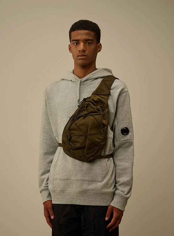 Рюкзак C.P. Company Nylon B Lens Crossbody Ivy Green
