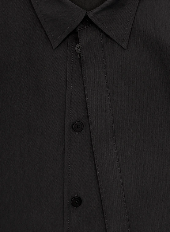 Рубашка LE17SEPTEMBRE Double Layered Relaxed Black