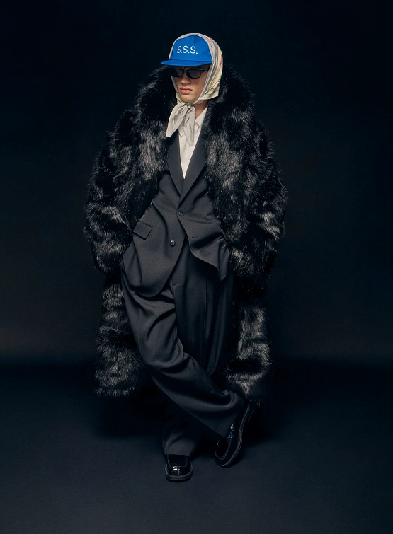 БЕЙСБОЛКА STUDIO SLOW X SOLIDS BLUE