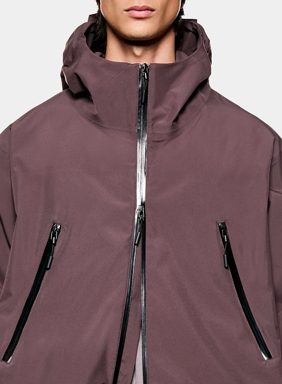 Ветровка MKI MIYUKI ZOKU V3 Shell Hodded Raisin