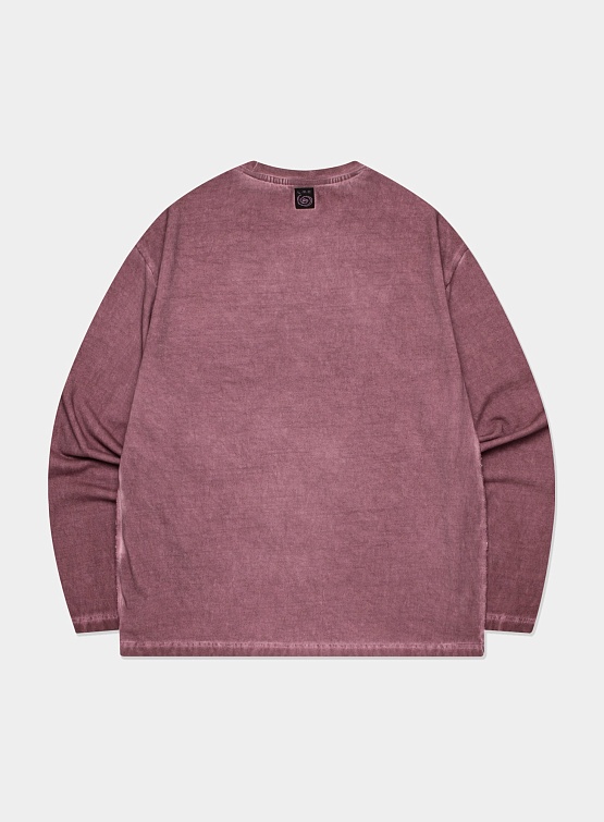 Лонгслив LMC Overdyed Spiral Long Slv Tee Dark Purple