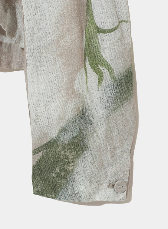 Жакет UNDERCOVER Linen Collarless Cropped Natural Base