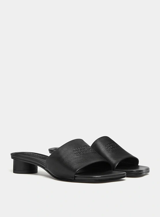 Женские сандалии MM6 Maison Margiela Anatomic Black
