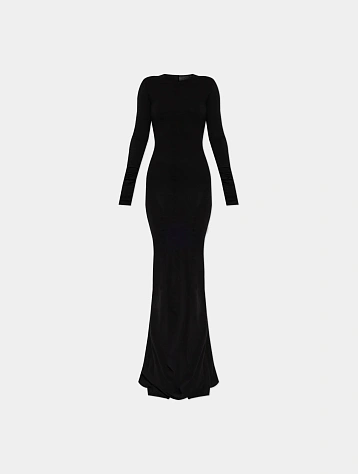 Женское платье RICK OWENS DRKSHDW Long Simple Edfu Black