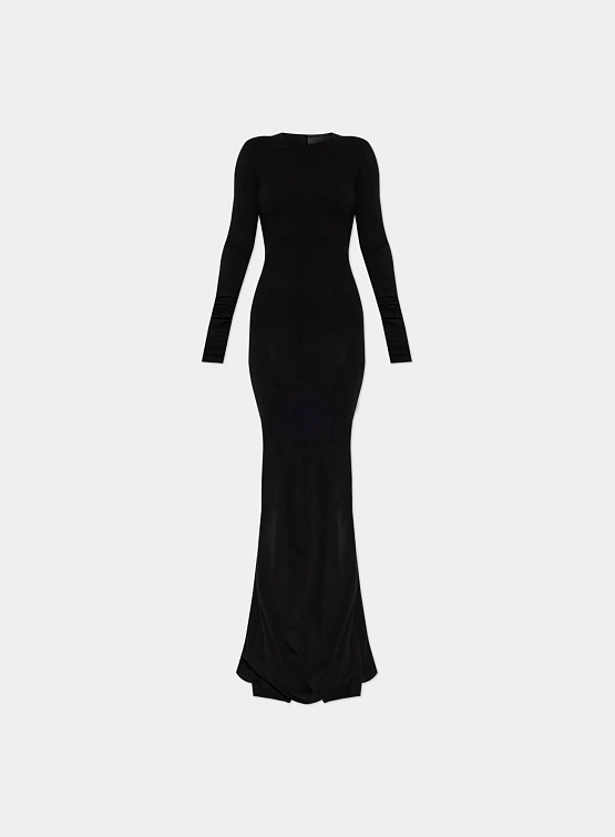 Женское платье RICK OWENS DRKSHDW Long Simple Edfu Black