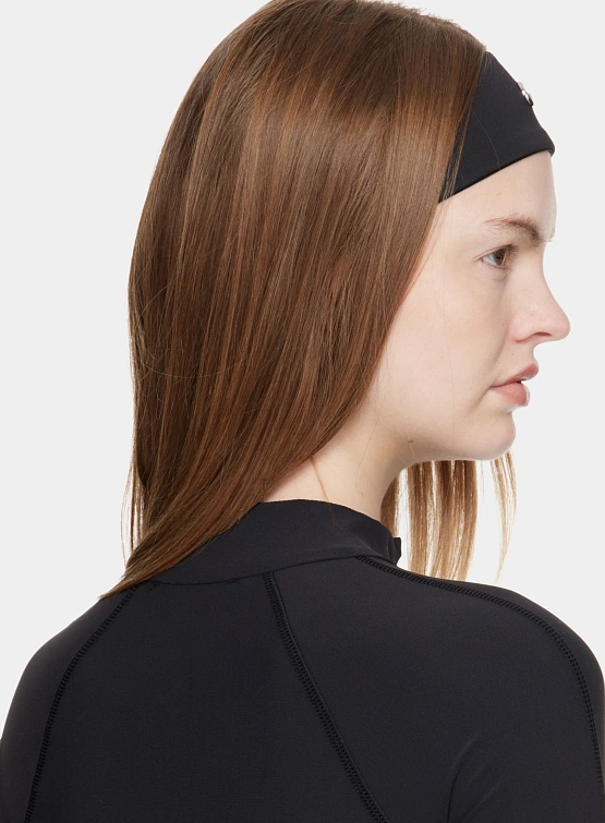 Повязка на голову Coperni Logo Headband Black