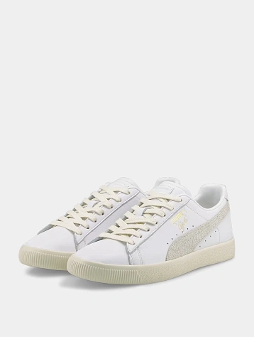 Кеды Puma Clyde Base White/Frosted Ivory