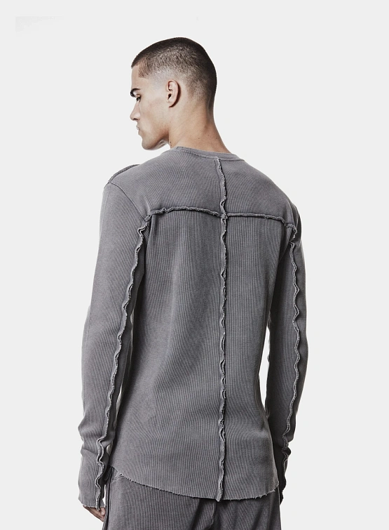 Лонгслив thom/krom M TS 898 Used Grey