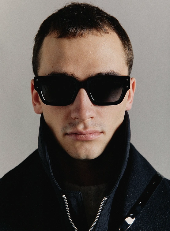 Очки Bonnie Clyde Punch Punch Black & Black Lens