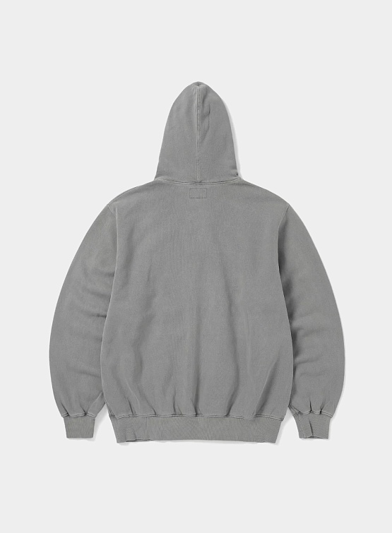 Худи thisisneverthat New Vision Crack Hoodie Dark Grey