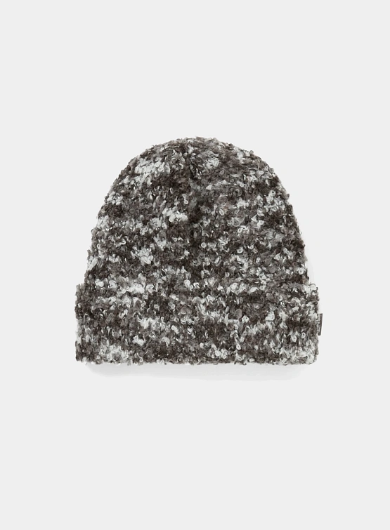 Шапка thisisneverthat Multicolor Boucle Beanie Black