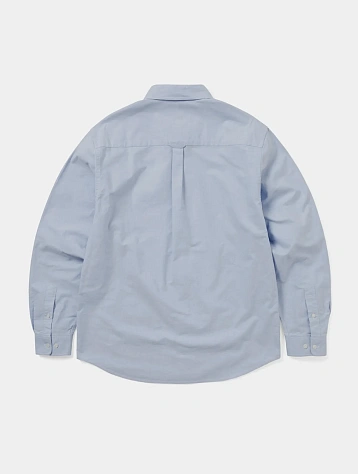 Рубашка thisisneverthat Oxford Shirt Blue