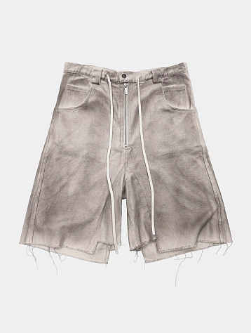 Шорты ARNODEFRANCE Dirty Baggy Shorts White