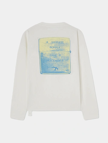 Лонгслив OAMC Peacemaker Lighter L/S Pocket White