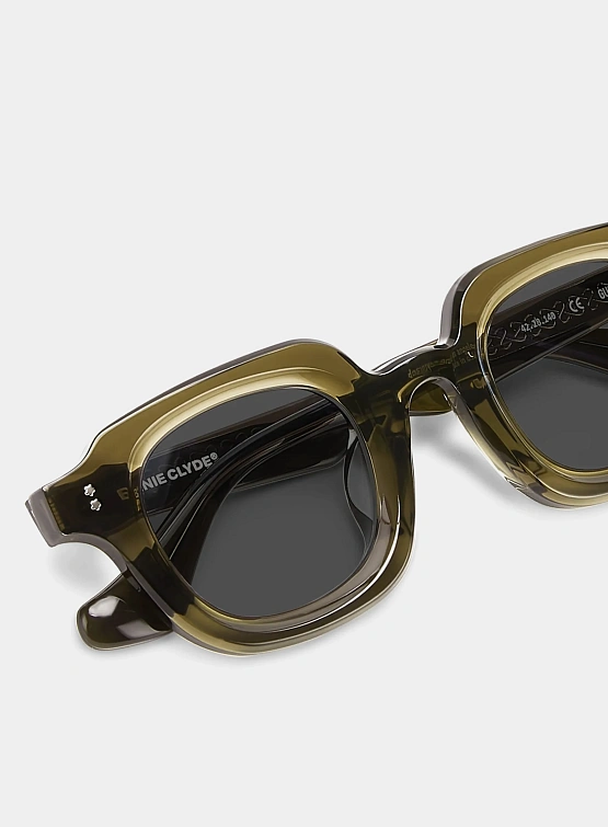 Очки Bonnie Clyde Gustave Dark Green & Black Lens