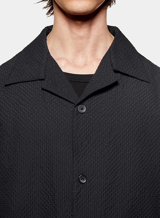 Рубашка MKI MIYUKI ZOKU Seersucker Vacation Black