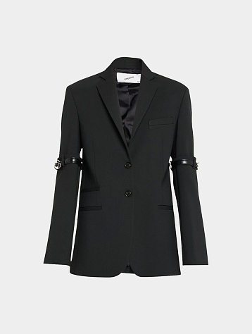 Женский пиджак Coperni Hybrid Oversized Tailored Jacket Black