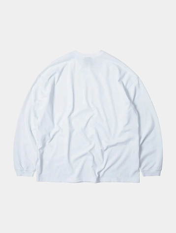 Лонгслив FrizmWORKS Oversized Pocket Tee White