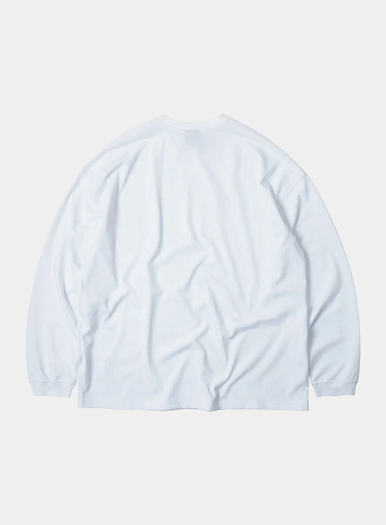 Лонгслив FrizmWORKS Oversized Pocket Tee White