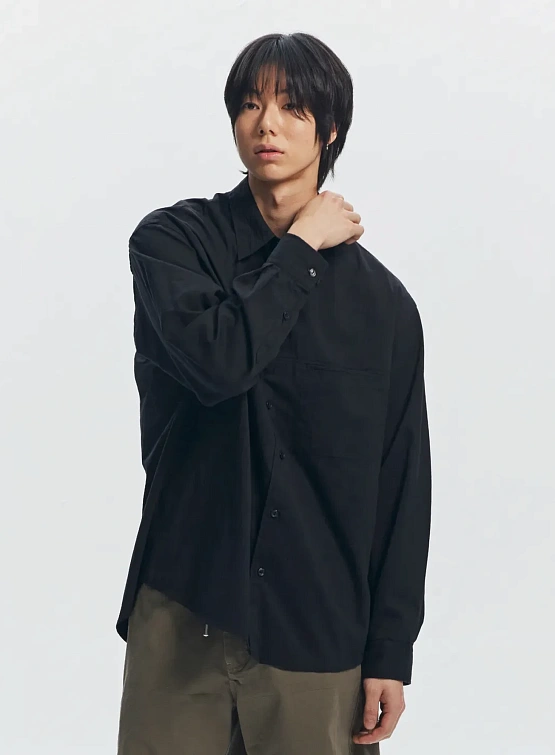 Рубашка FrizmWORKS Feather CN Relaxed Black