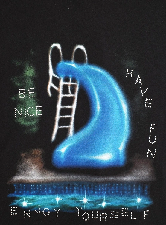 Футболка Jungles Jungles Have Fun Be Nice Tee Black