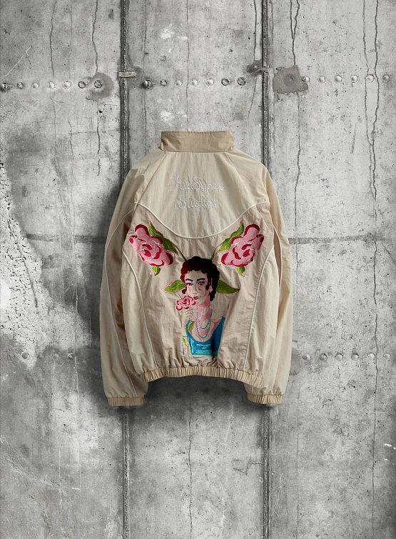 Олимпийка KidSuper Brooklyn Botanics Tracksuit Top Cream